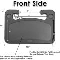 Steering Wheel Dining Food Tray for Car Driver and Passenger Car Table Desk Tray / Vehicle Seat Mount Laptop Desk. 