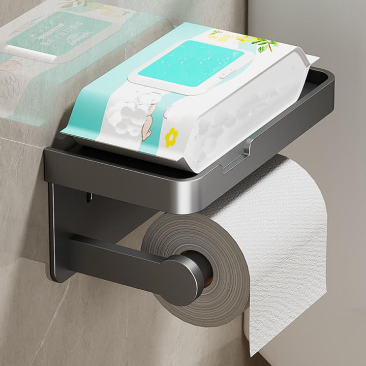 Aluminum%20Alloy%20Paper%20Holder%20Wall-Mounted%20Toilet%20Roll%20Paper%20Holder%20No%20Drilling%20Bathroom%20Kitchen%20Paper%20Holder%20-%20Image%203