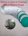 25 Pcs. 5cm or  2 Inches Round Shape Glass Mirrors For Diy and Arts and Crafts. 