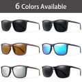 LOISRUBY Polarized Fishing Sunglasses Men Women Travel Angler Driving Cycling Male Eyewear UV400 Square Vintage with Case. 