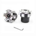 Motorcycle Front Fork Crash Protection Aluminum Frame Slider Protector Hexagonal Wheel Trim for Most Street Bikes Dirt Bike.