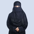 Stylish Double Layer Niqab with Sequins & Beads | Adjustable Elastic | Trendy, Comfortable, Easy-to-Wear Design for Women. 