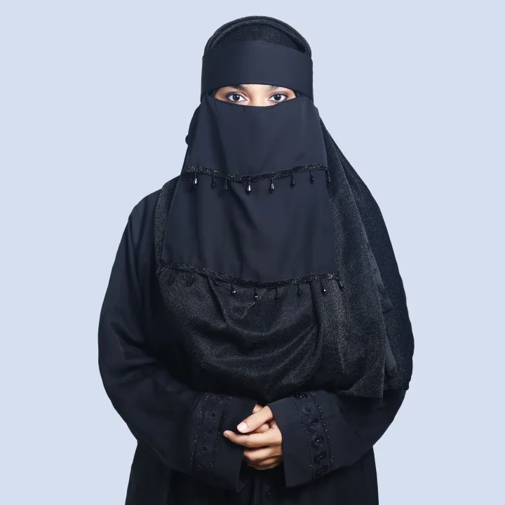 Stylish%20Double%20Layer%20Niqab%20with%20Sequins%20&%20Beads%20%7C%20Adjustable%20Elastic%20%7C%20Trendy,%20Comfortable,%20Easy-to-Wear%20Design%20for%20Women%20-%20Image%207