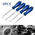4Pcs/set Car Pick Hook Tool O Ring Oil Seal Gasket Puller Remover Hand Tools For Separating Removing Auto Repair. 