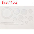11/22pcs Spirograph Drawing Toys Set Interlocking Gears Wheels Geometric Ruler Drawing Accessories Creative Educational Kids Toy. 