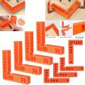 90 Degree Positioning Squares,Carpentry Squares Woodworking Tool, L-Type Right Angle Clamp Tools, Picture Frames Boxes Cabinets. 
