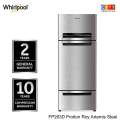 WHIRLPOOL Protton 240 Litres Triple Door Frost Free Refrigerator (Alpha Steel). 