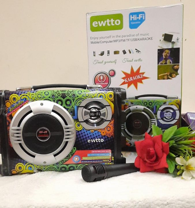 Bluetooth woofer spaeker with mic and prime quality 9”