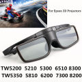 Active Shutter 3D Glasses for Epson TW5700/5400/5600/930 For Samsung, Sony 3D TV Bluetooth-Compatible RF Projector Dropshipping. 