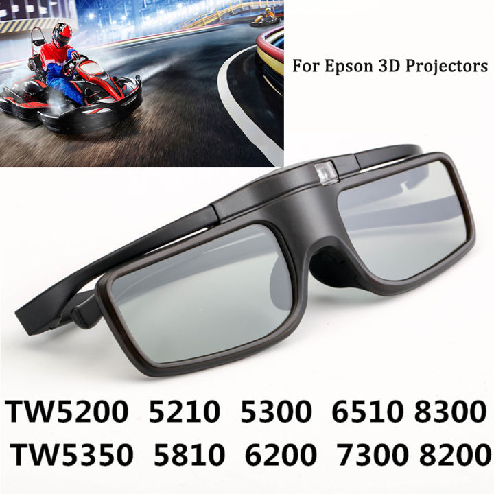 Active Shutter 3D Glasses for Epson TW5700/5400/5600/930 For Samsung, Sony 3D TV Bluetooth-Compatible RF Projector Dropshipping