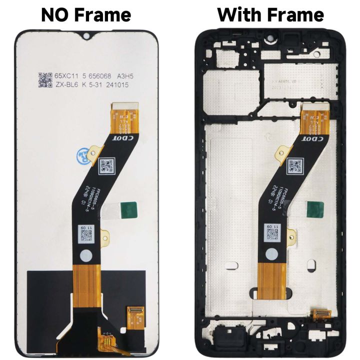 6.6"%20Black%20For%20ITEL%20A70%20LCD%20itel%20A665L%20Display%20Touch%20Screen%20Digitizer%20Panel%20Assembly%20Replacement%20-%20Image%204