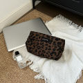 Unique Leopard Print Makeup Bag • Large-Capacity Cosmetic Organizer • Lipstick Storage Pouch. 