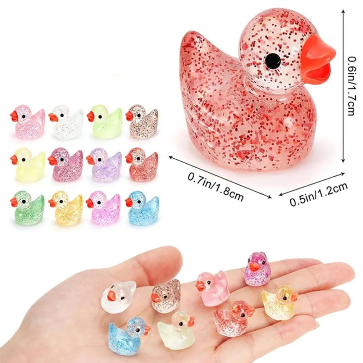 ~Glitter%20Miniature%20Resin%20Duck%20Mini%20Tiny%20Ducks%20for%20DIY%20Garden%20Micro%20Landscape%20Aquarium%20Potted%20Dollhouse%20Decoration%20Decor%20-%20Image%203