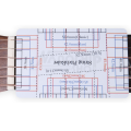 Durable Fritz ruler string height gauge bass ruler set action ruler for guitar setup, Bass ruler measure height. 