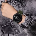 POSHI Sport Watch for Man Luxury Digital Wristwatch Stopwatch Luminous with Date Week Original Waterproof Clock free shipping. 