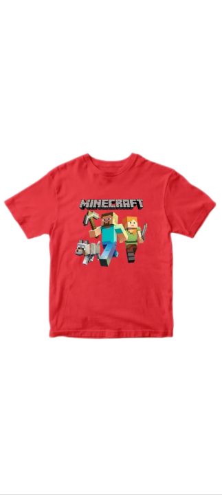 Minecraft Cotton Tshirt for Boys