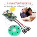 DIY Greeting Card Chip 120 Seconds Recordable Voice Sound Chip Module Recordable Greeting Card Chip Recordable Voice Module. 