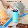 Handheld Mini Electric Wireless Food Vacuum Sealer for Kitchen Fresh Ingredient Storage Portable Space Saving Device.