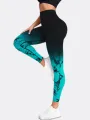 Women Seamless Leggings Yoga Gym Pants  Push Up Sports  Joggings Gradient High Waist  Workout Scrunch Butt Running Leggings. 
