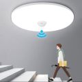 Motion Sensor Led Ceiling Light Fixtures Surface Mounted Ceiling Lamp 12W Panel Night Light 220V For Home Bedroom.