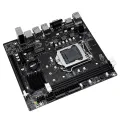 MACHINIST H61 Motherboard LGA 1155 DDR3 RAM Compatible With Intel Core CPUs 2nd And 3rd Generations Supports M.2 NVME SDD. 