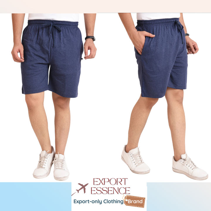 Men's%202%20Pockets%20Premium%20Cotton%20Half%20Pant%20for%20Indoors%20&%20Outdoors(1Pcs)/EXPORT%20ESSENCE%20-%20Image%204