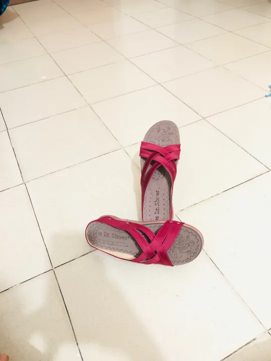 ladies%20red%20colour%20regular%20Beautiful%20design%20stylish%20shoe%20-%20Image%206