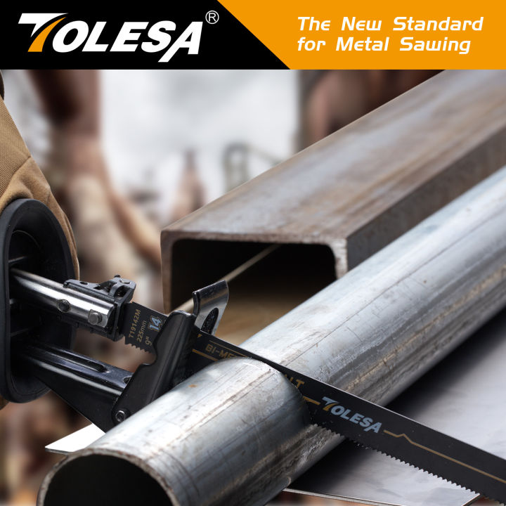 TOLESA%205PCS%206in%20Heavy%20Metal%20Cutting%20Reciprocating%20Saw%20Blades%2014TPI%20Cast-Iron%20Bi-Metal%20Sabre%20Saw%20Blades%20for%20Metal%20Pipe,%20Rebar%20-%20Image%207