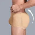 Men Sexy Butt Lifter Enlarge Push Up Underpants Breathable Men's Padded Boxer Underwear Butt-Enhancing Trunk Shorts Male Panties. 