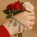 Most Trendy charm  adjustable silver color Bracelet For Girls and women's Fashion. 