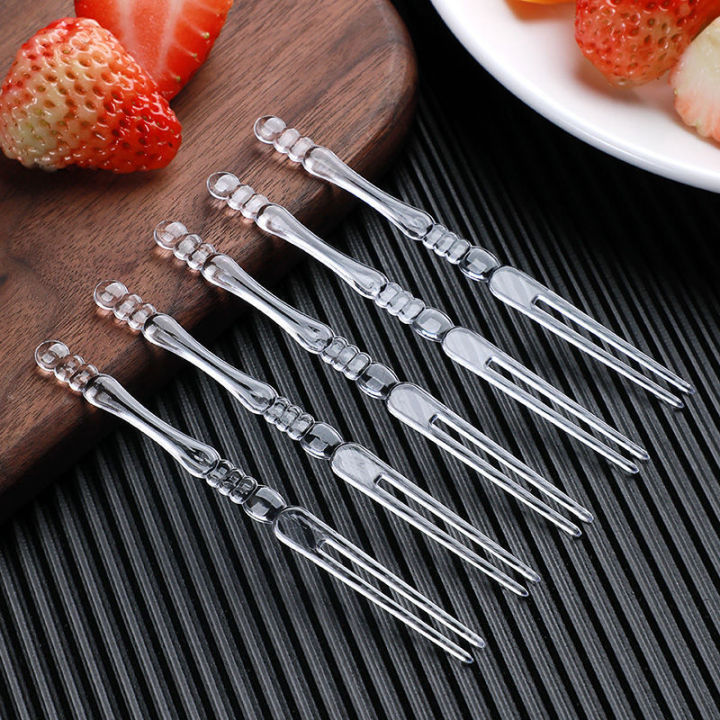 Fruit%20Picks,%20Plastic%20Forks,%20Small%20Forks,%20Size%2010.5cm,%20Disposable%20Type%20(Pack%20of%20100%20Pieces)%20Transparent%20Fruit%20Forks%20Ready%20for%20Delivery%20-%20Image%204