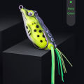 Frog Fishing Lures Soft Tube Bait 1pc 5g 8.5g 13g Silicone Topwater Frog Type Lure 3D Eyes Sharp Hook Artificial Fishing Tackles. 