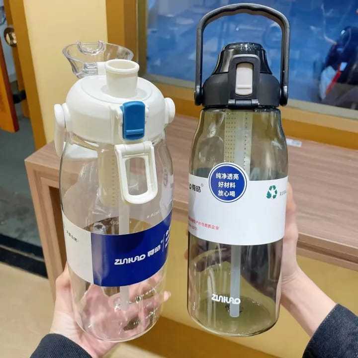 2 L BPA Free Water Bottle with Time Marker