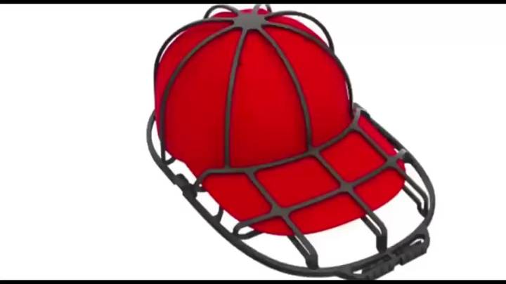 3Pcs Baseball Cap Washer,Hat Cleaner Cage Holder Frame for Washing Machine,Anti-deformation Cap Protector Rack Hat Washer Keeper