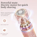 Electric Razor for Woman Bikini Trimmer Body Epilator Women Electric Shaver for Private Area Underarm Legs Facial Hair Removal. 