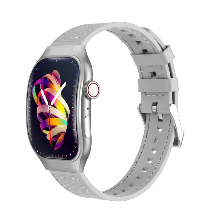 LAXASFIT%20New%20Slim%20Smart%20Watch%20Men's%202.01-inch%20AMOLED%20Curved%20Display%20Bluetooth%20Talk%20Sports%20Fitness%20Tracking%20Smartwatch%20Women's%20-%20Image%207