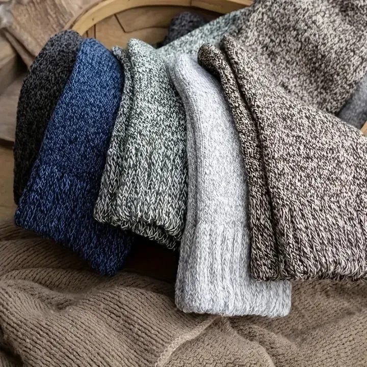 3/5%20Pairs%20Men's%20Warm%20Socks,%20Thick%20Towel%20Mid-Calf%20Socks,%20Anti-Cold%20Snow%20Boots%20Socks%20Elastic%20Solid%20Color%20-%20Image%206