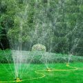 360 Degree Automatic Rotating Water Pipe Set Garden Lawn Sprinkler Yard Large Area Coverage Watering Irrigation Sprayer.