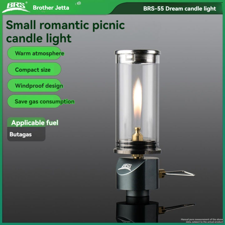 BRS-55%20Dreamlike%20Candlelight%20Lamp%20Windproof%20Candle%20Light%20Gas%20Burner%20Stove%20Outdoor%20Camping%20Lights%20Tent%20Lighting%20Equipment%20-%20Image%202