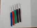 1pcs Crochet Hook Mix Size 2.5mm to 5.0 mm Soft Handle Knitting Hooks Needles DIY Craft Yarn Sewing Needle.
