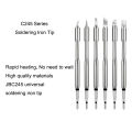 C245 Series Soldering Iron Tips,Universal High Precision Welding Replacement Tips for C245 Soldering Station. 