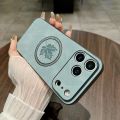 For Magsafe Magnetic Retro PU Leather Maple Leaf Pattern Phone case for iPhone 17 Air 16 E 15 14 Plus 13 12 11 ProMax Back Cover. 