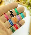 Fancy 10 pcs metal rings for girls and woman. 