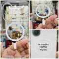 Xiaomi POCO X7/Redmi Turbo 4 Pro Anti Yellow Phone Case Magsafe Clear Case Animation Magnetic Suffering Mobile Transparent Phone Back Cover Cover.