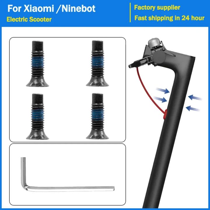 4-6-10pcs-front-fork-tube-pole-to-base-mounting-screw-for-m365-pro