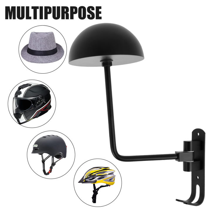 New%20Motorcycle%20Helmet%20Rack%20180%C2%B0%20Rotation%20Wall%20Mounted%20Helmet%20Storage%20Holder%20Alloy%20Helmet%20Hanger%20Stand%20Hook%20for%20Bicycle%20Helmets%20-%20Image%206