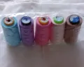 polyester sewing thread set 2500m (5pcs)multicolor. 