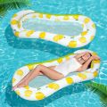 Inflatable Floating Row Toys for Adults PVC Foldable Children Water Hammock Inflatable Mat Lounge Chair Summer Outdoor Pool Toy.
