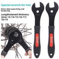 BOY Bicycle Hub Wrench Repair Tool  2mm Bicycle Hub Cone Wrench 13/14/15/16/17/18/19mm Open Cone Wrench pen gpt. 