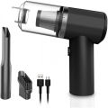 2 In 1 Vacuum Cleaner Portable Rechargeable Handheld Cordless Dust Collector Car Home Office Cleaning. 